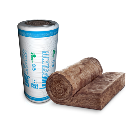 Vata minerala de sticla Knauf Insulation NatuRoll Plus, 50/100 mm 16.08/8.04 mp